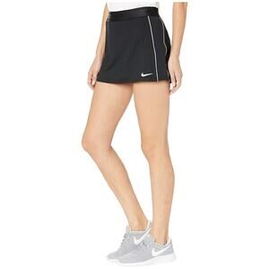 Nike Women's Tennis Skort Size Large Black Court Dri Fit Sports Activewear NWT